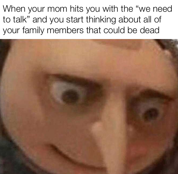 Family Talks - meme