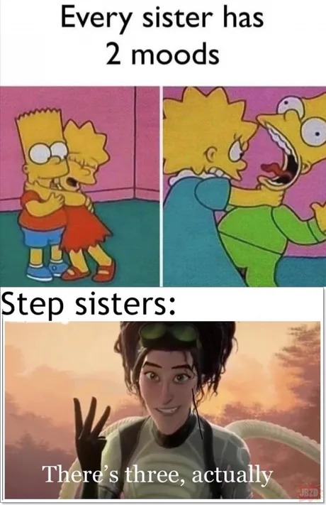 Dark stepsister - meme