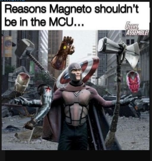 Magneto is OP - meme