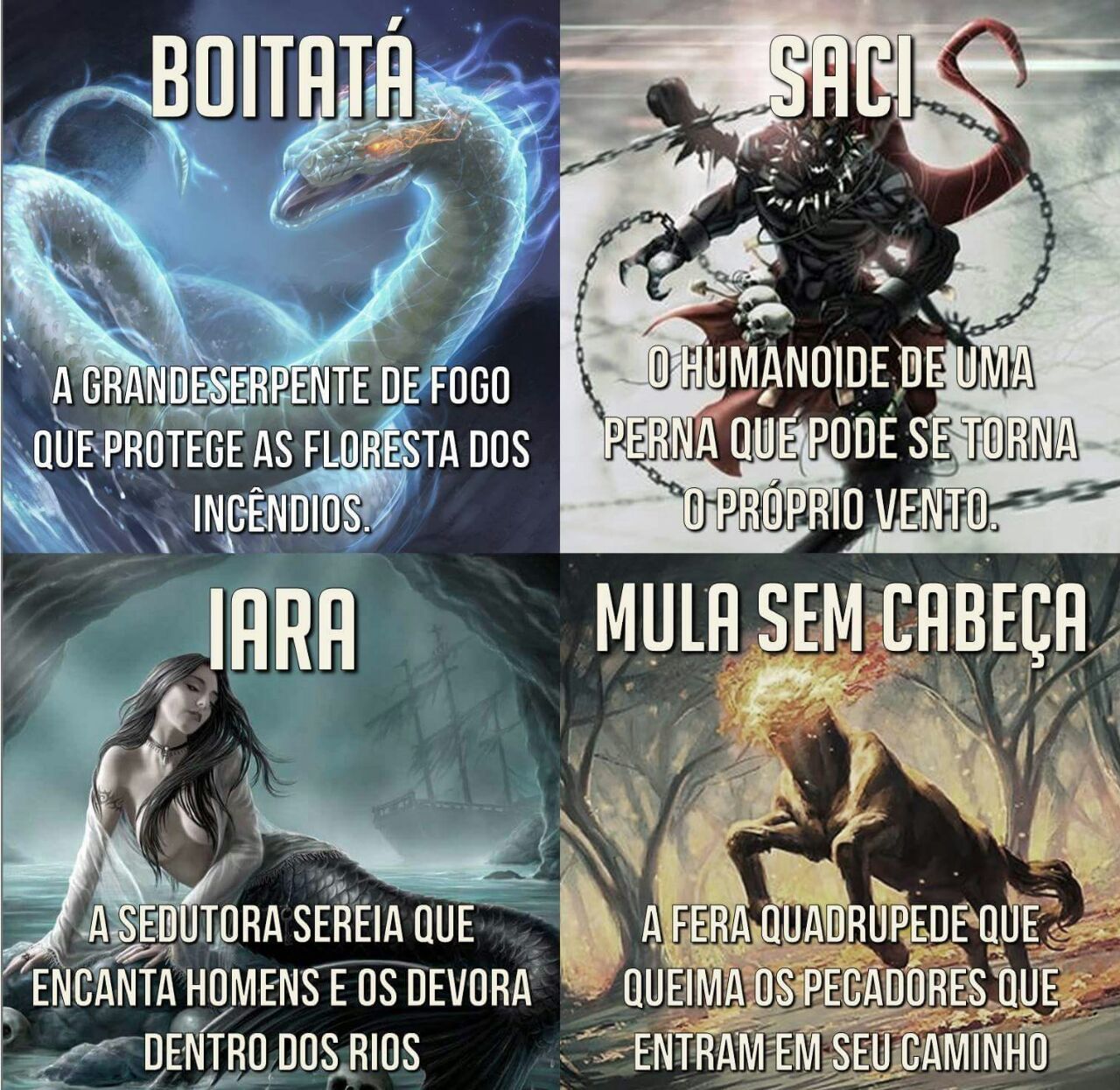 Mitologia Brasileira kkkk - meme