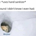 Fuck you hand sanitizer