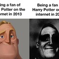 Being a fan of Harry Potter on the internet in 2023