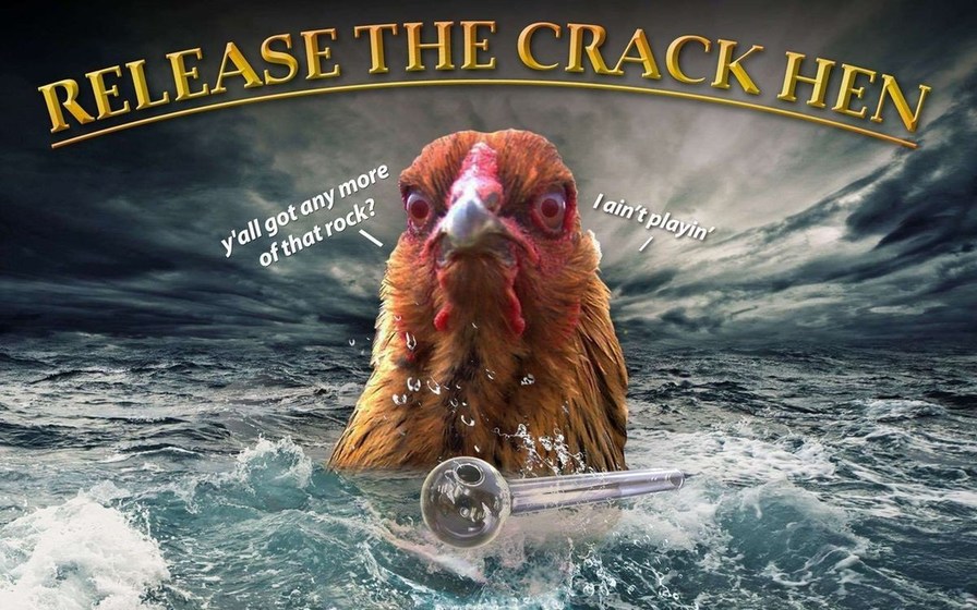Crack hen - meme