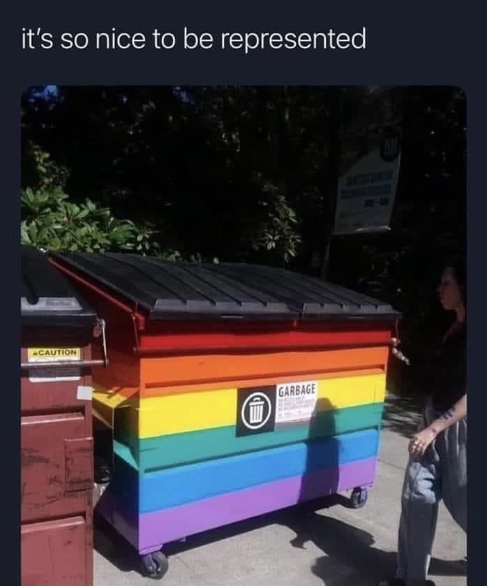 Pride Month Sponsored By Waste Management - meme