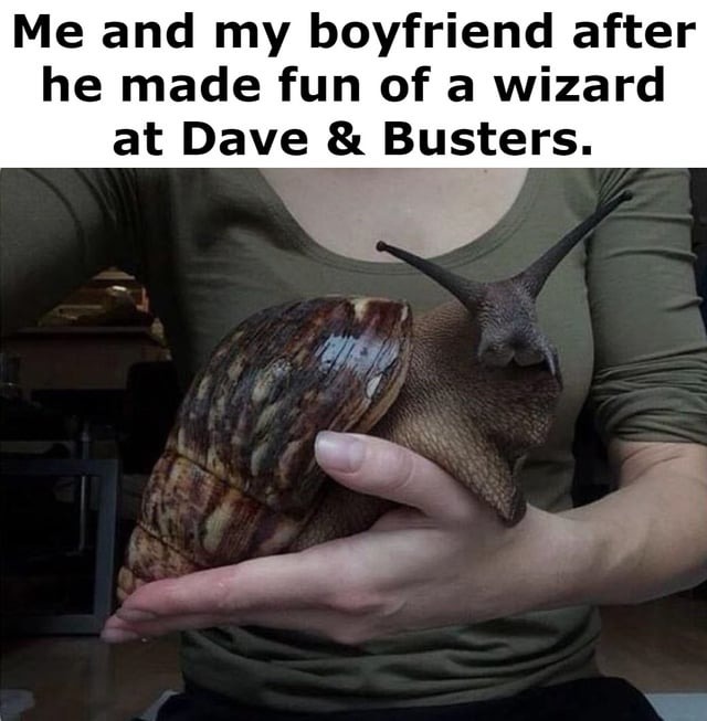 huge ass snail - meme