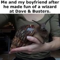 huge ass snail