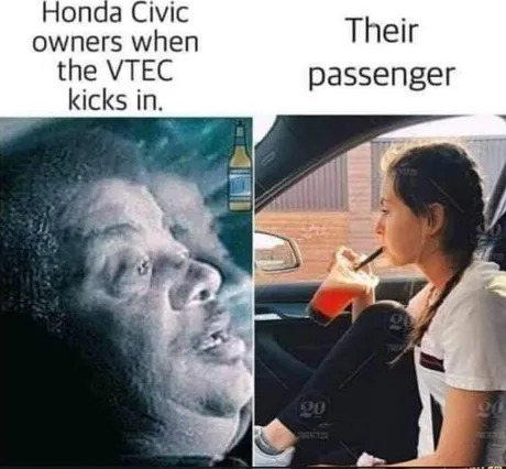 Honda civic owners - meme