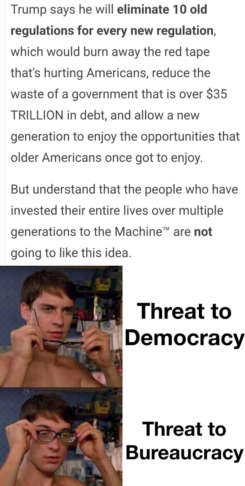 Are you a Big Government Lover? - meme