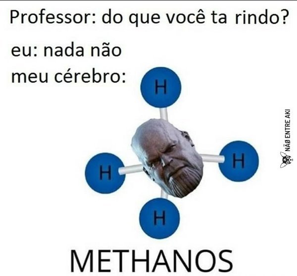 Metano  = NH4 - meme
