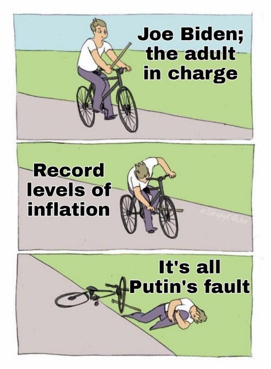 It's Putin's Fault - meme