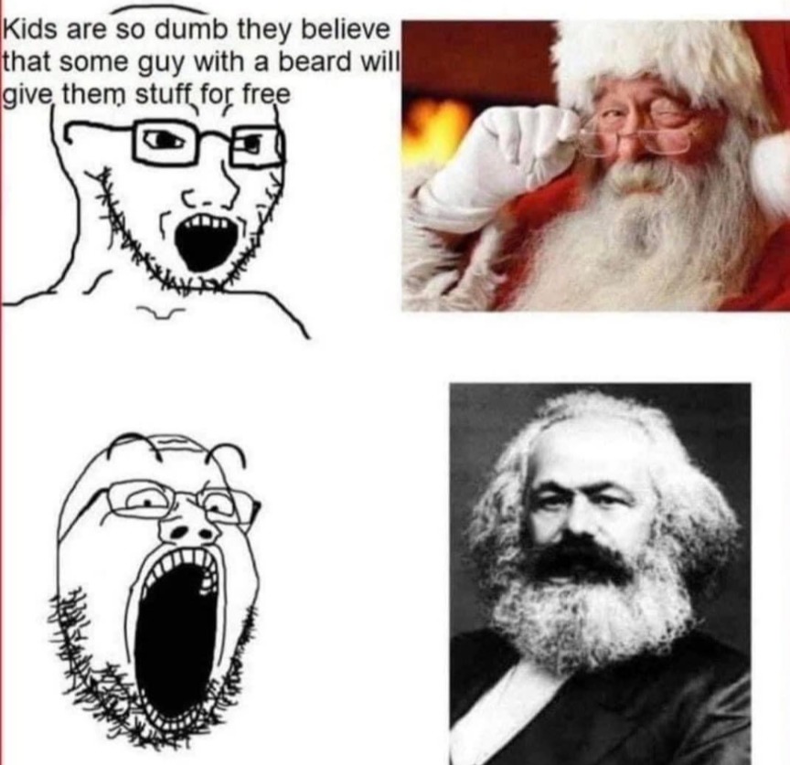 Santa Marx - meme