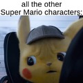 Super Mario characters when