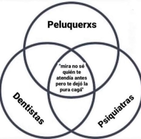 Cuando tu peluquero es demasiado honesto - meme
