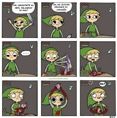 Logica de The legend of Zelda - meme