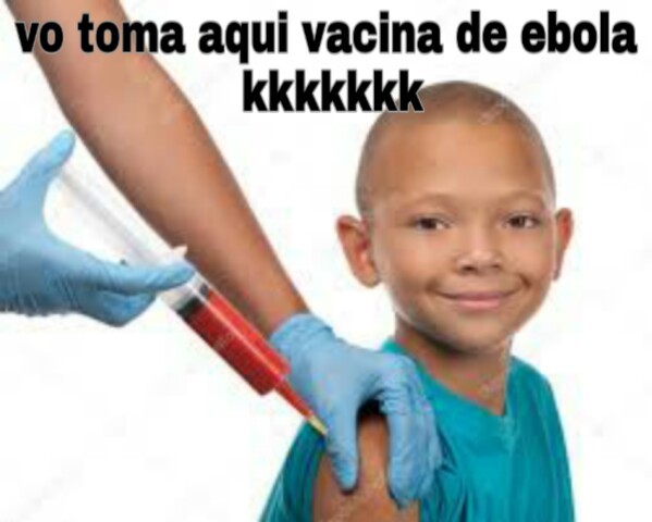 Macaco tomando vacina mm - meme