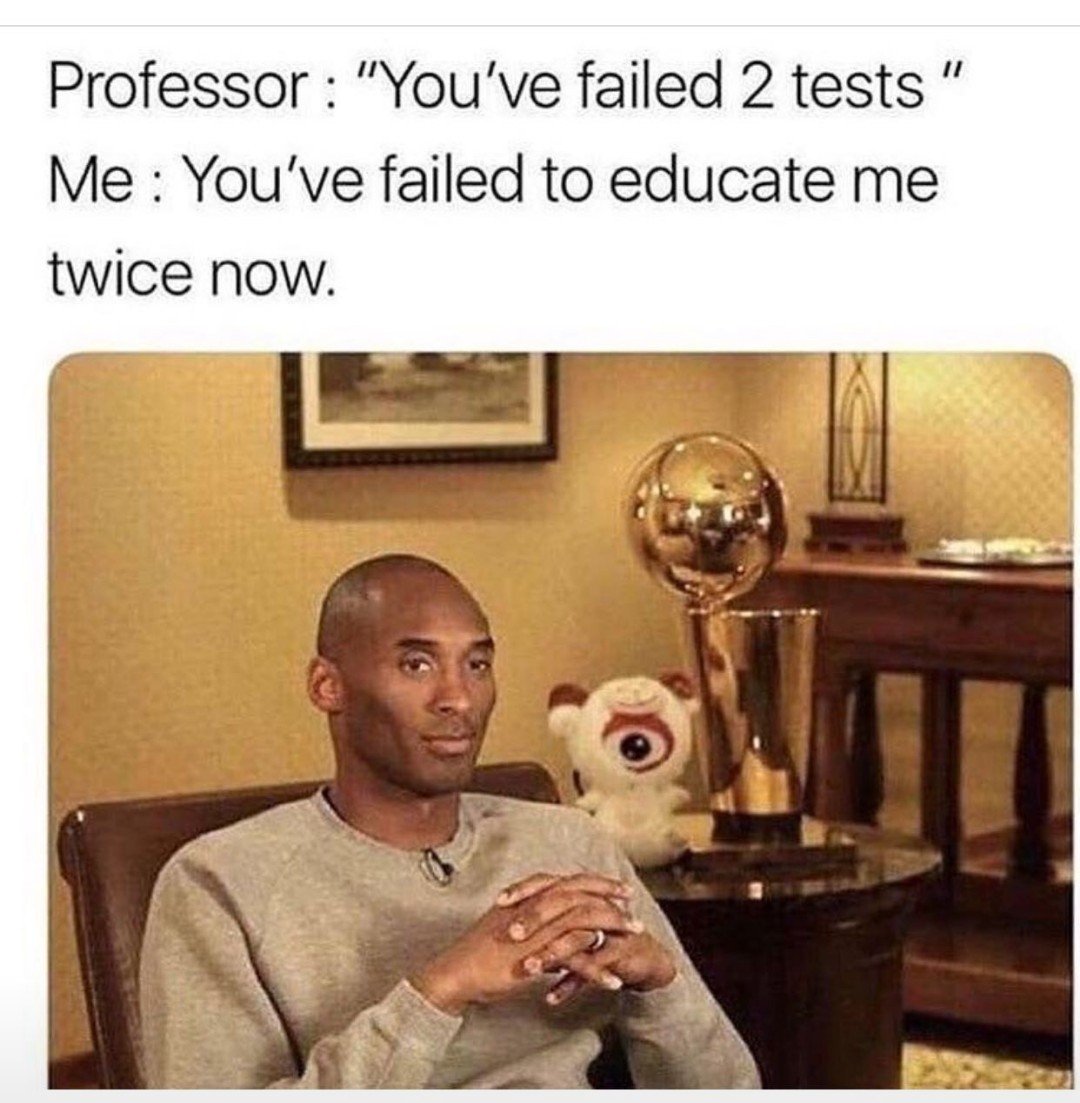Failed tests - meme