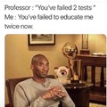 Failed tests