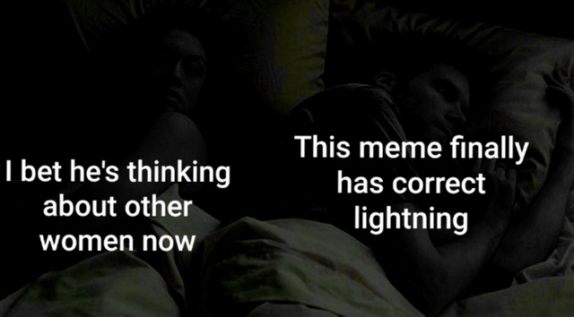This meme finally has correct lightning