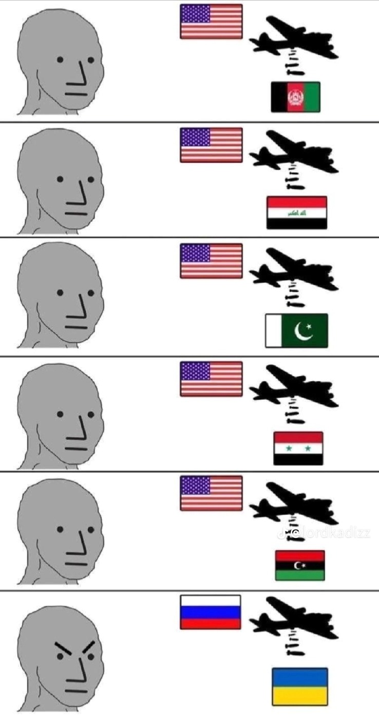 United state of bombs - meme