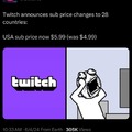Twitch new sub price