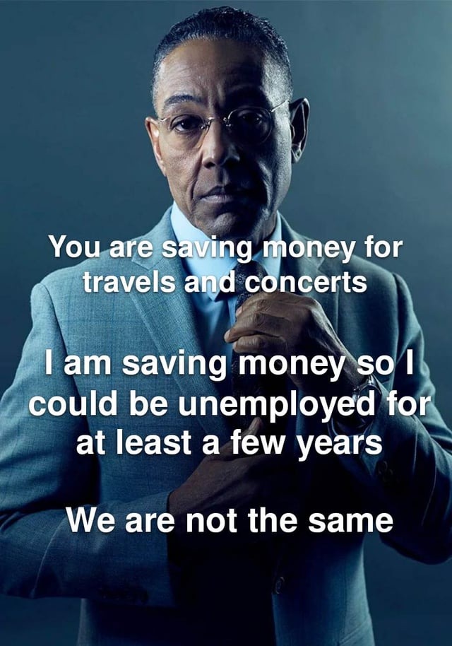 Saving up - meme