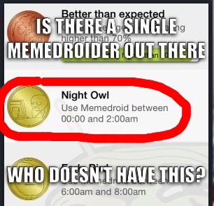 Hoo hoo my little night owls - meme
