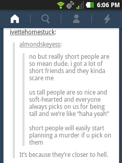 I'm short :) - meme