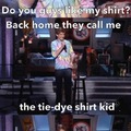 tie-dye shirt