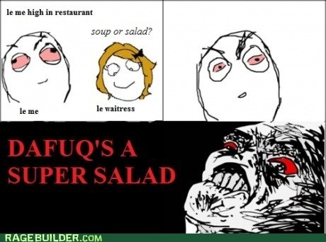 Supra salad - meme