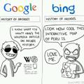 Can I Bing your Google...?
