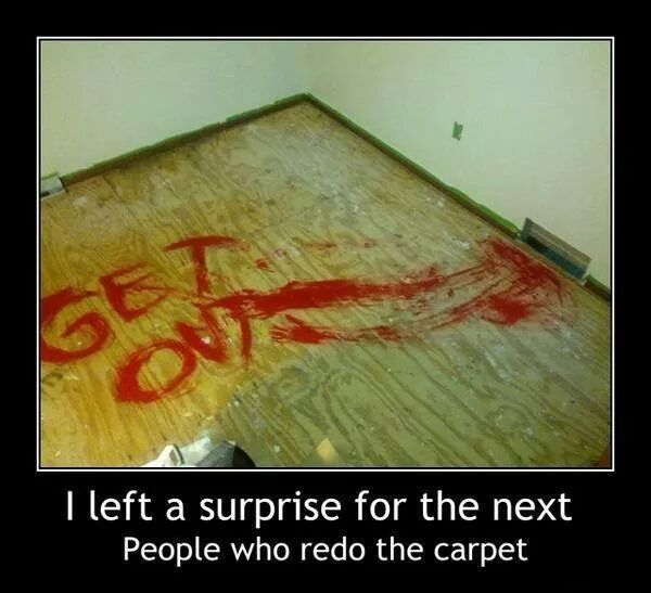 you left your peroid on the floor?  . - meme