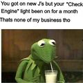 That's none of my business