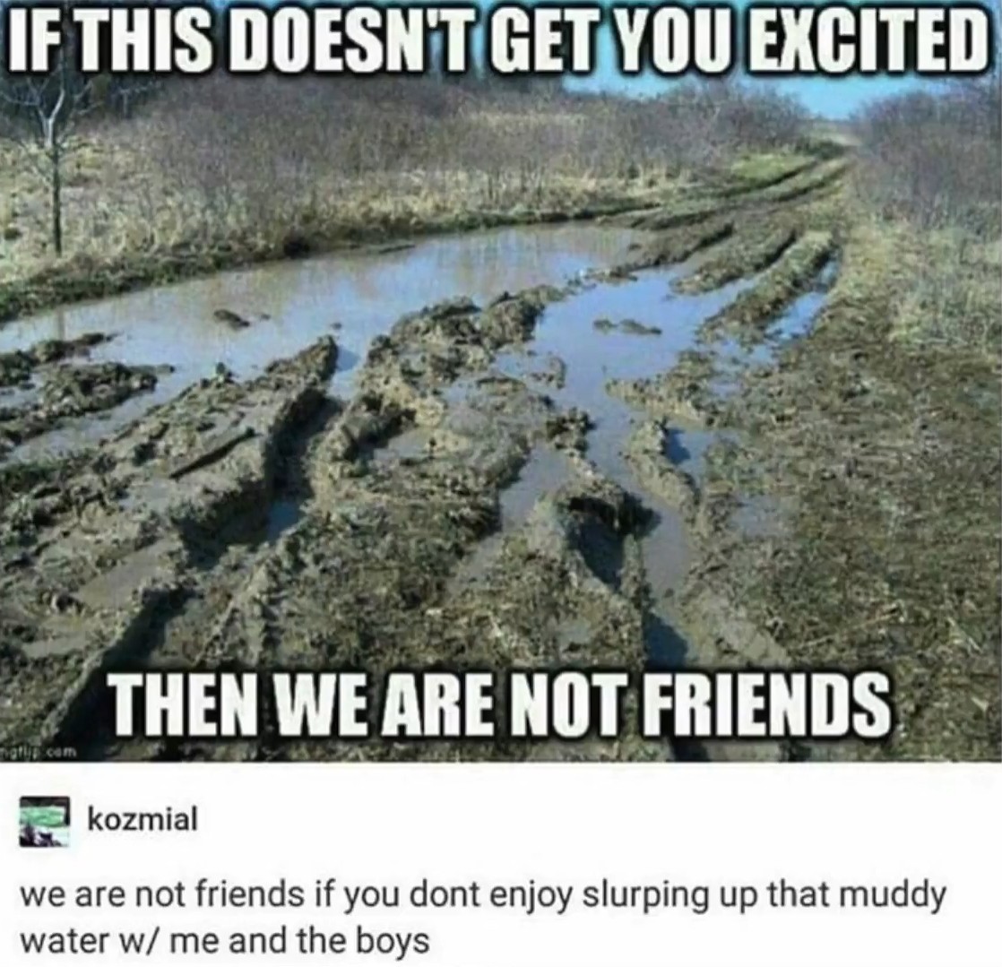 Mud Slurp - meme