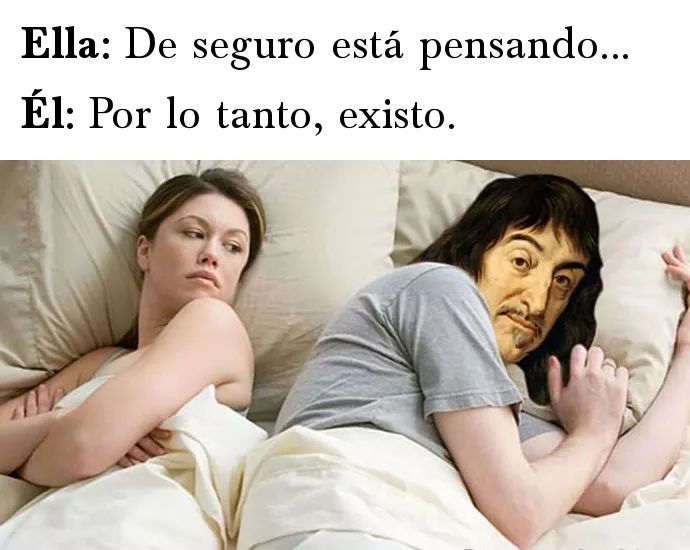 Descartes - meme