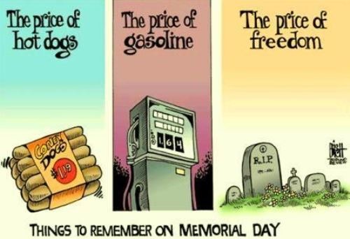 things to remember on memorial day - meme