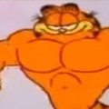 Buffed Garfield