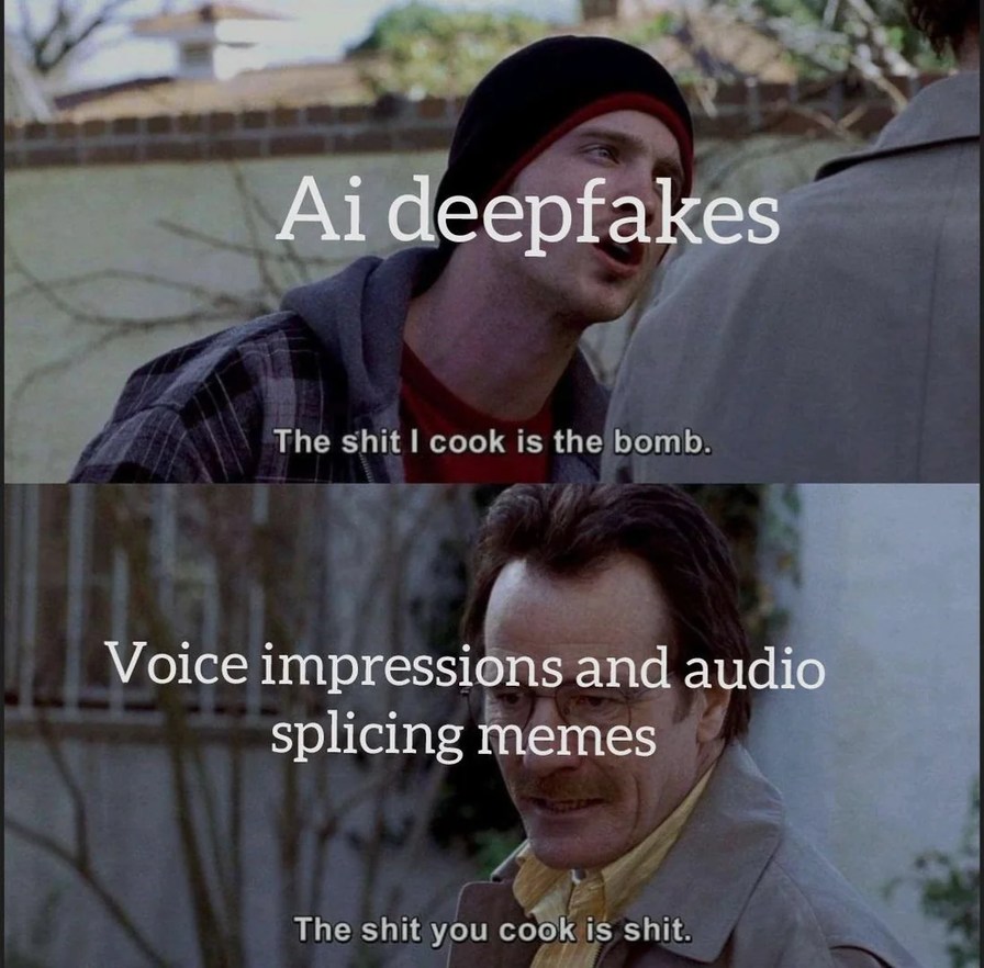 AI deepfakes - meme