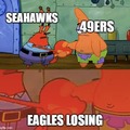 Eagles losing meme