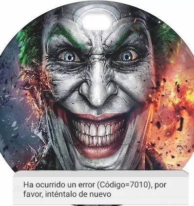 Aiudenme como quitó el erro 7010, ya llevo 2 días así :( - meme
