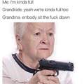 Evil granny