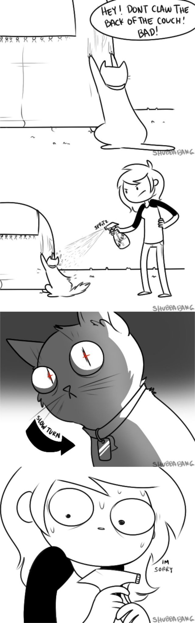 Demon cat - meme