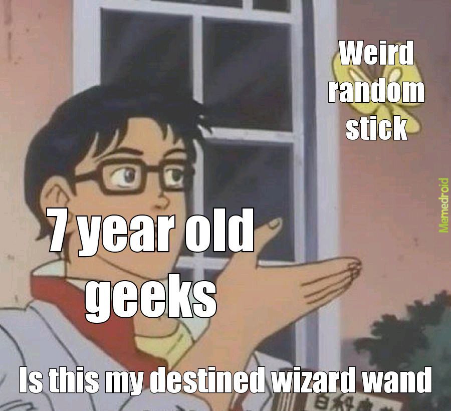 Wizard wand - meme