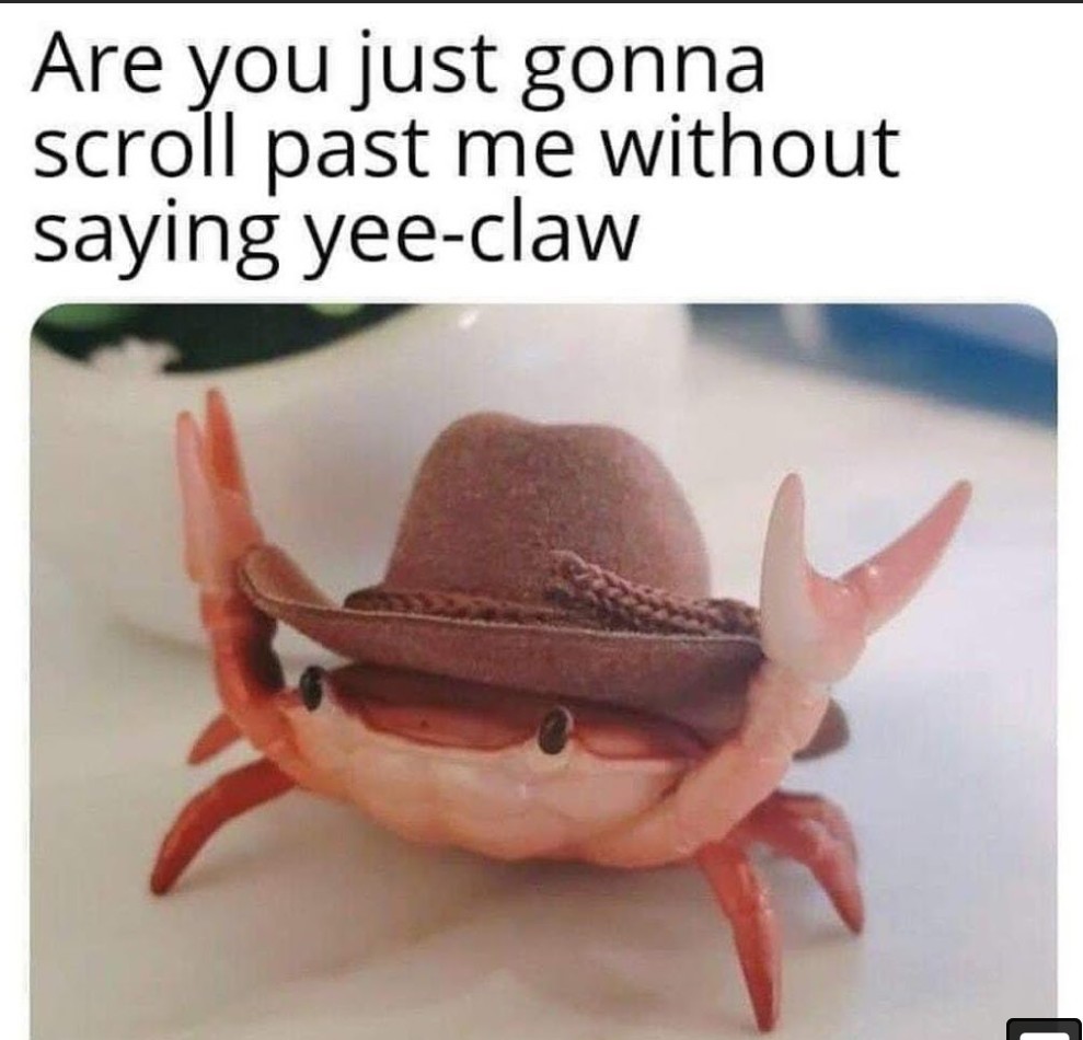 Yee claw - meme
