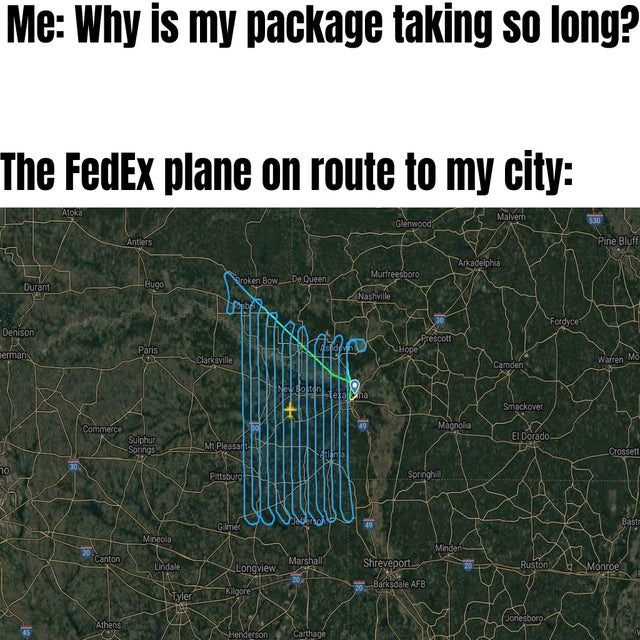 were my package at tho - meme