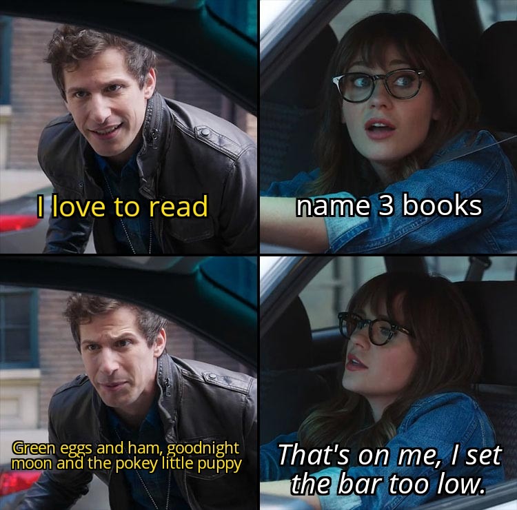 Do you read? - meme