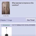 Anon is adviced to seek medical attention
