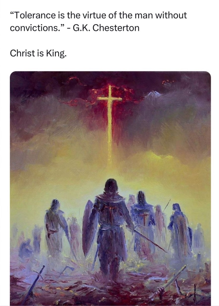 Happy Christ the King Sunday, fam - meme