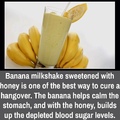 3rd comment froze the banana and used the honey as lube.