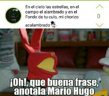 Mario hugo - meme