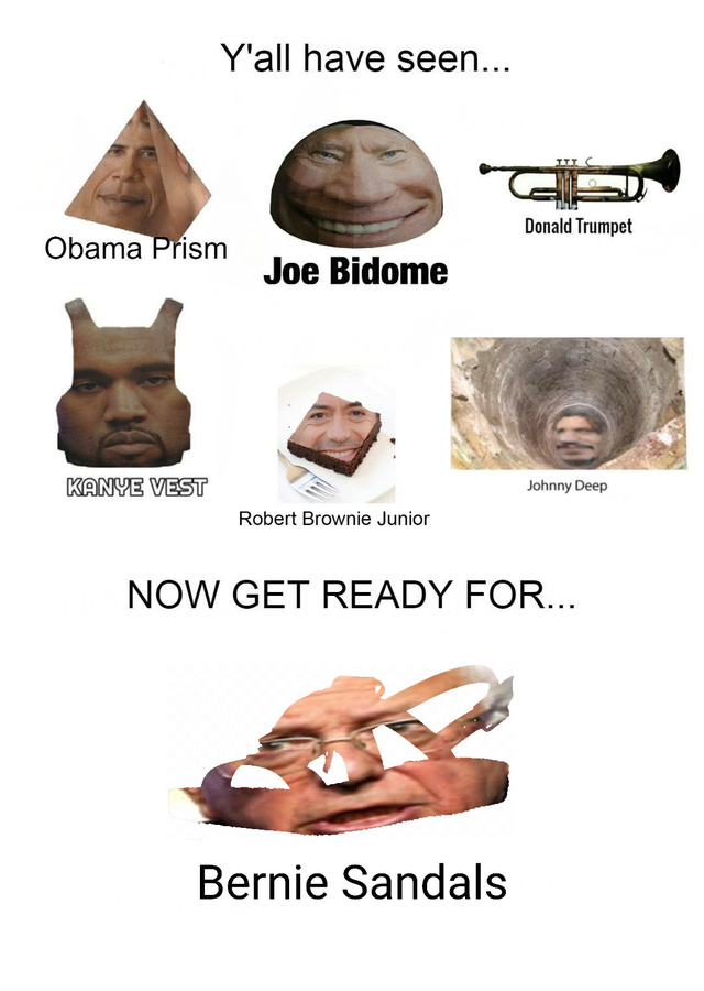 Bernie sandals - meme